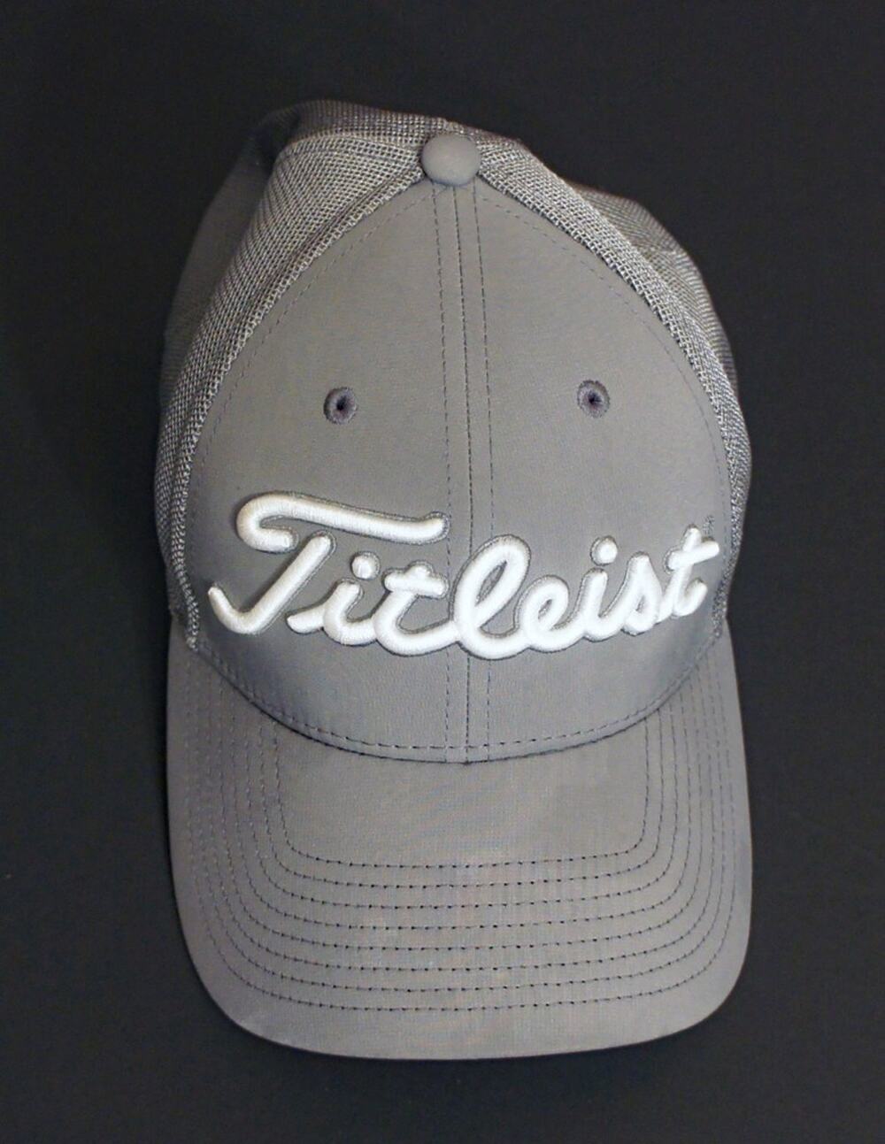 Titleist Pro V1 Golf Hat Gray Adjustable Performance Cap FootJoy FJ